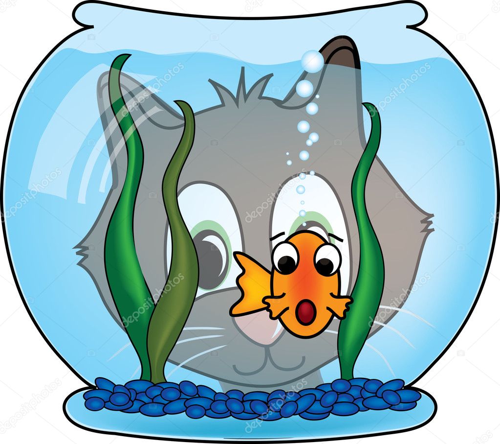 Goldfish Bowl Clipart