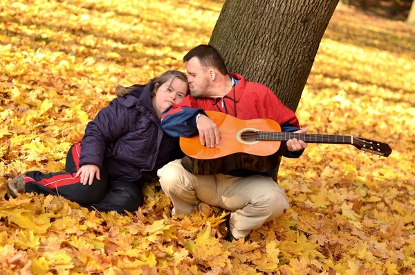 Down syndrome love couple