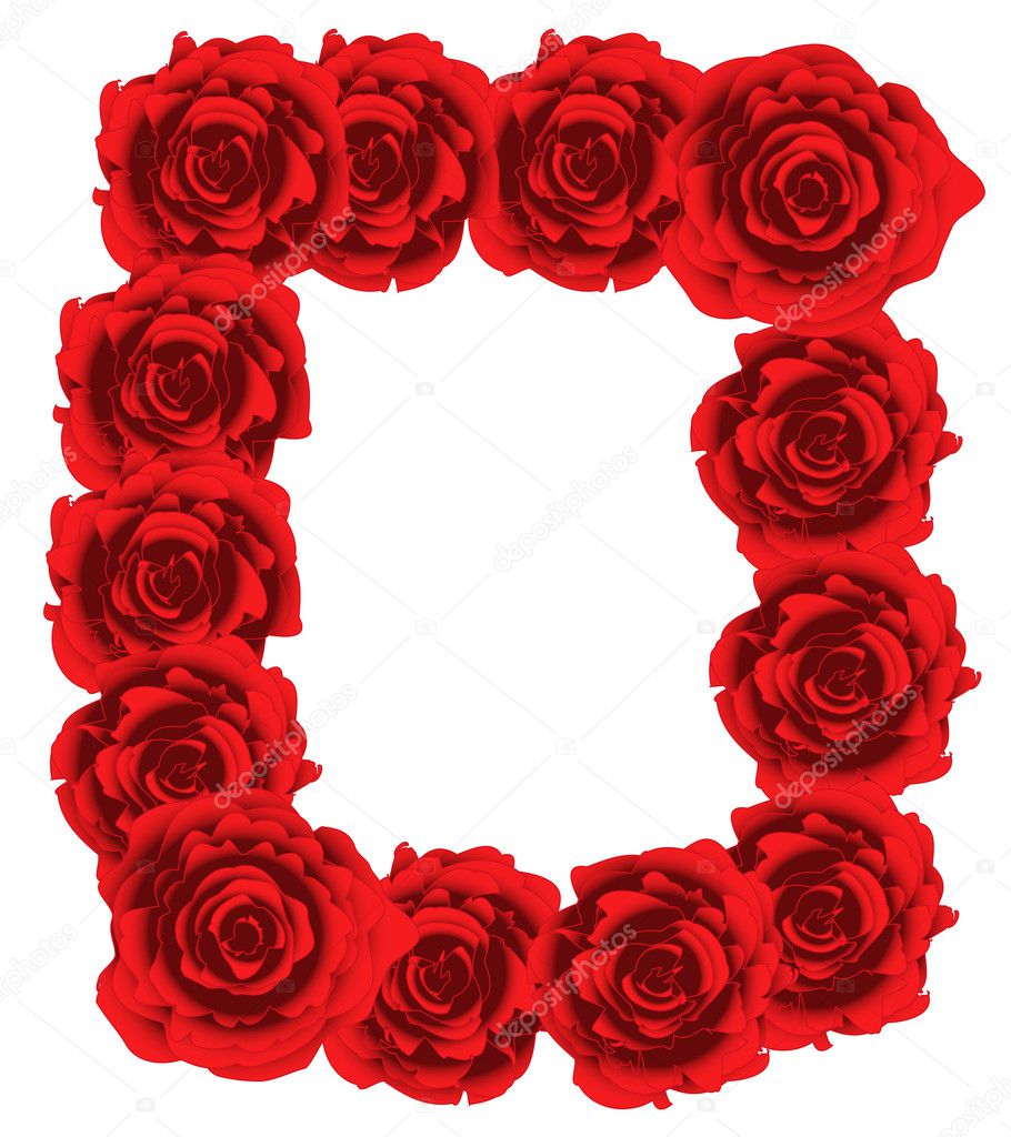 Red Roses Frame