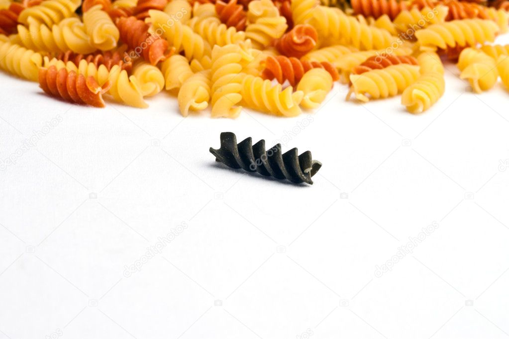 curly pasta