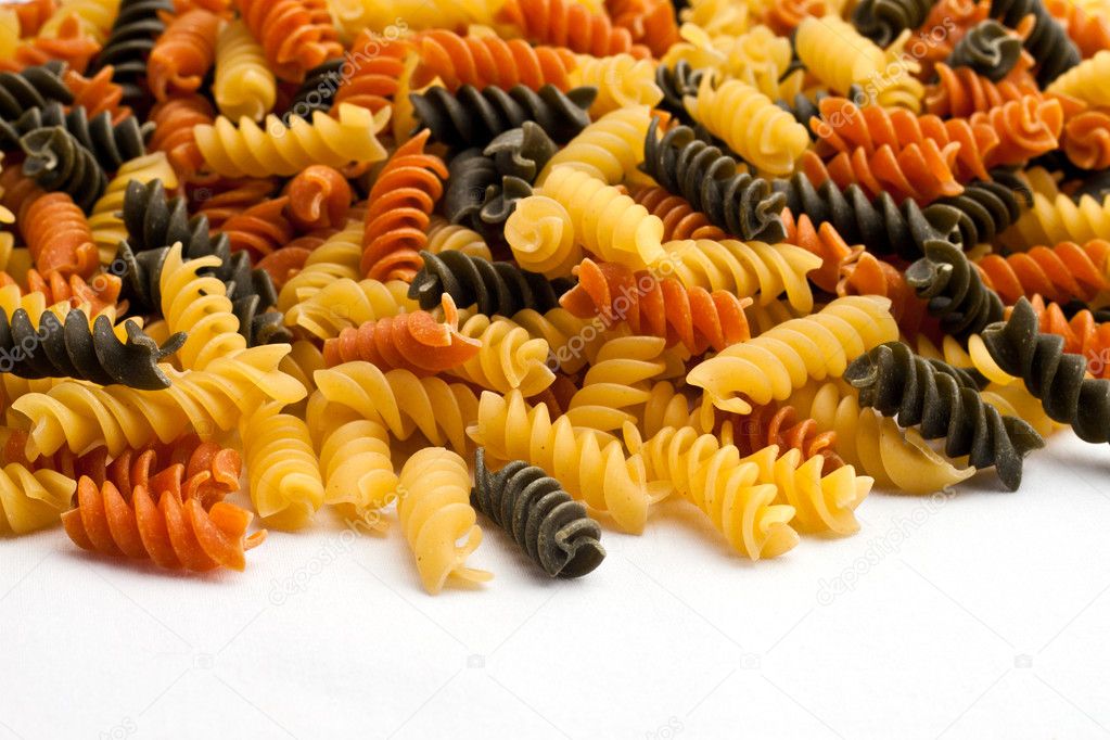 curly pasta