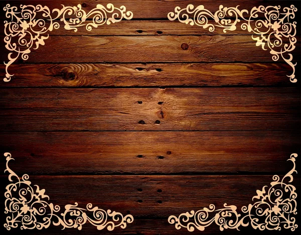 Wood pattern frame