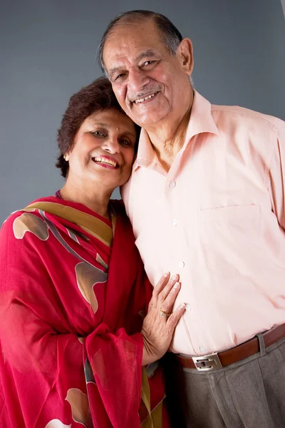 Elderly East Indian Couple