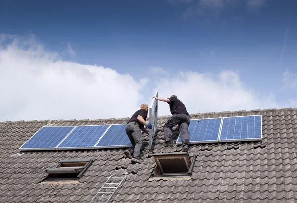 Installing solar panels