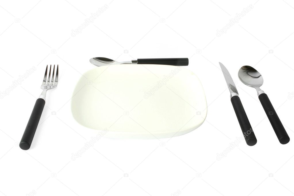 table cutlery arrangement