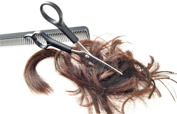 Tijeras  Peinar Cabello on Tijeras Cortando Pelo   Foto Stock    Dulcenombre Maria Rubia Ramirez