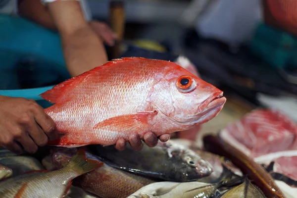 D'Talipapa fish and seafood market on Boracay island