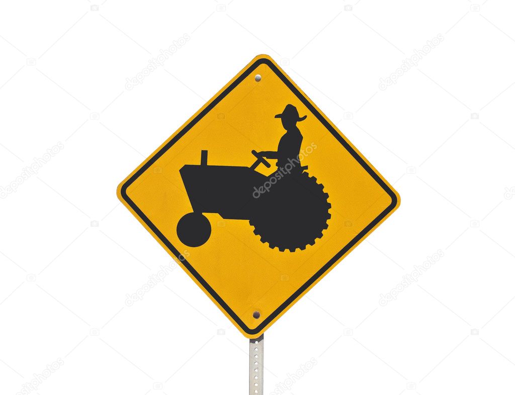Tractor Crossing Signs