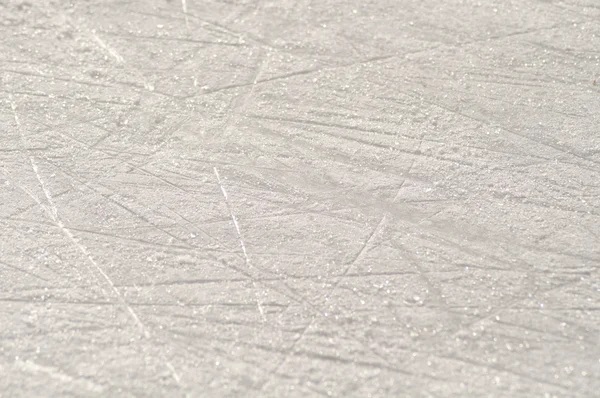 Ice texture of skating rink