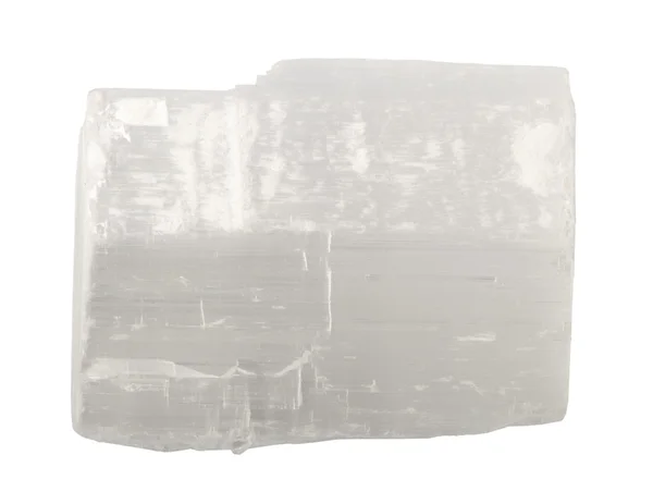 Mineral collection: selenite. — Stock Photo, Image