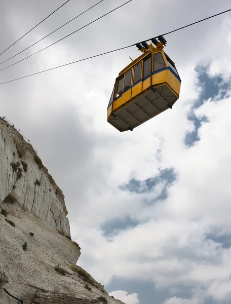 stock image Cableway at Rosh ha-Hanikra