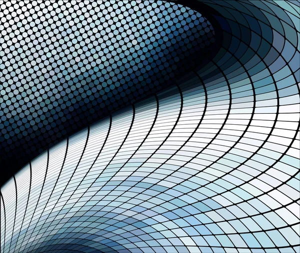 Geometrischer technologischer Hintergrund kreativer Hintergrund. — Stockfoto