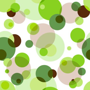 Repeating pattern with circles clipart