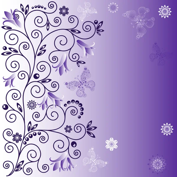 Sanft violetten Hintergrund — Stockvektor