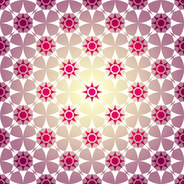 Naadloze lilas geometrische patroon — Stockvector