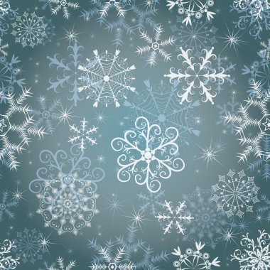 Christmas seamless pattern clipart