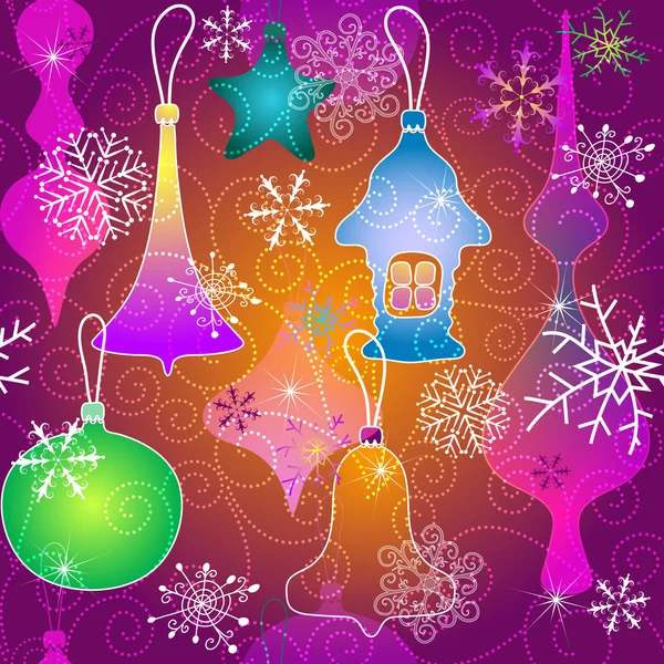 Modèle vif de Noël — Image vectorielle