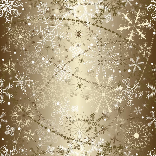 Brillant motif de Noël sans couture — Image vectorielle