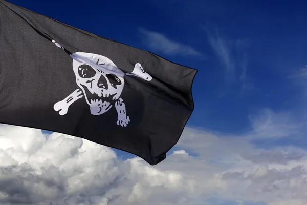 Jolly Roger (bandera pirata) —  Fotos de Stock