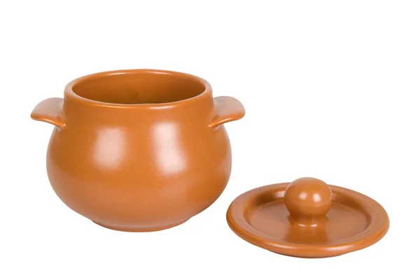 Kitchen clay pot — Stock Photo, Image