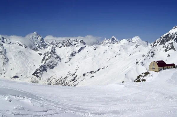 스키 리조트 — 스톡 사진
