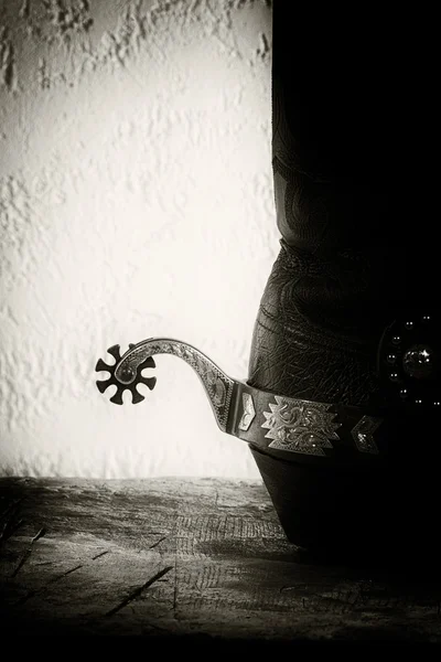 Shoes and spurs. — Stock Photo, Image