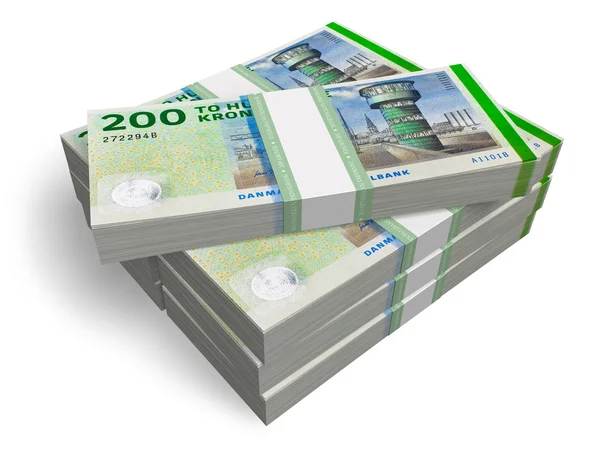 Danish kronas — Stock Photo, Image