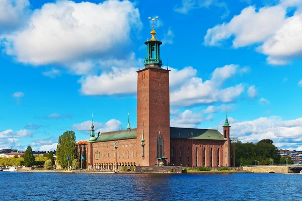 City Hall vár Stockholmban, Svédország — Stock Fotó