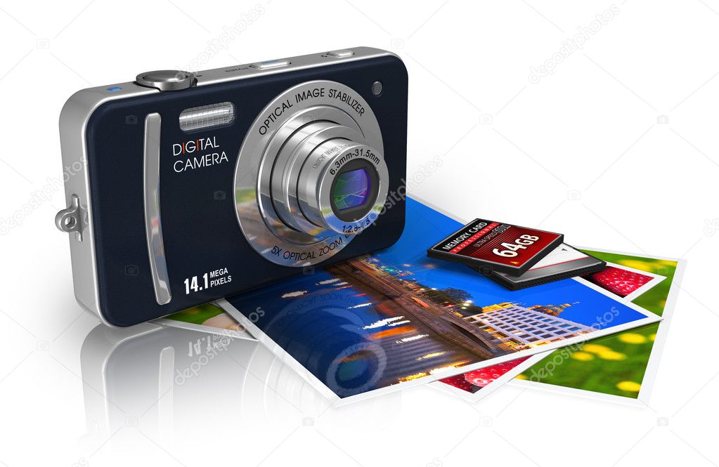 Compact digital camera and photos
