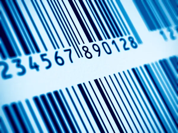 Macro view of barcode — Stock Photo, Image