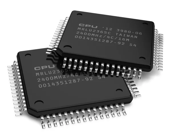 Microchips de ordenador — Foto de Stock