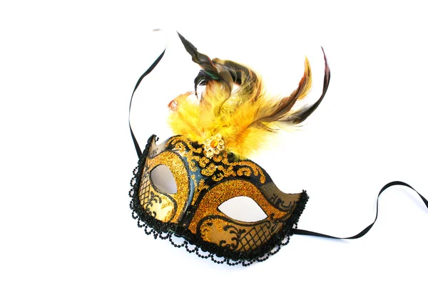Gele masker — Stockfoto