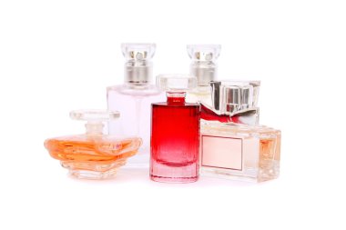 Perfume bottles clipart