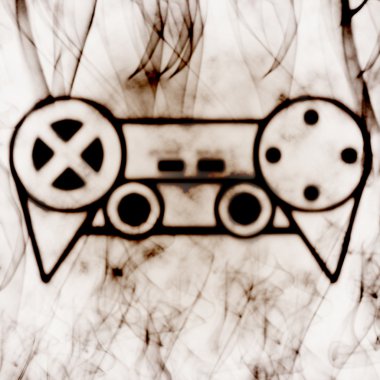 Illustration of the joystick clipart