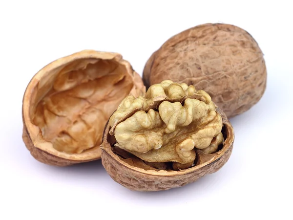 Walnuts in closeup — Stock Photo, Image