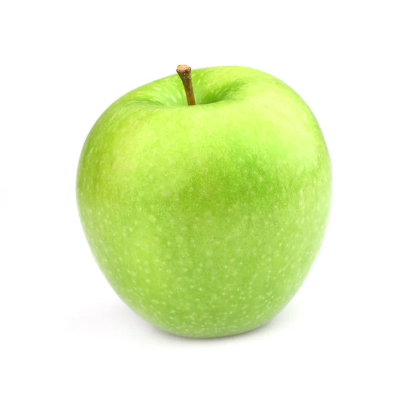 Ein grüner Apfel — Stockfoto