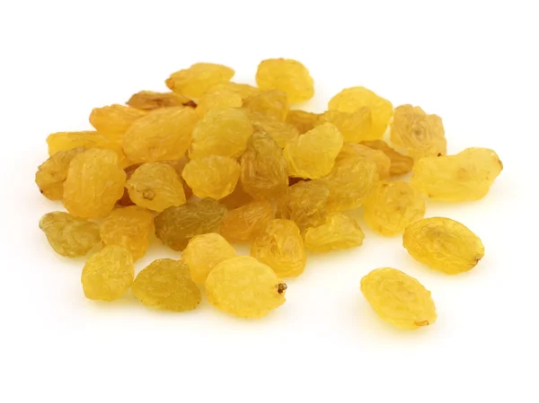 Raisins on a white background — Stock Photo, Image