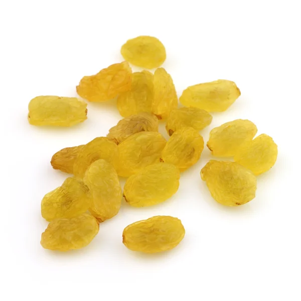 Sweet raisins on a white background — Stock Photo, Image