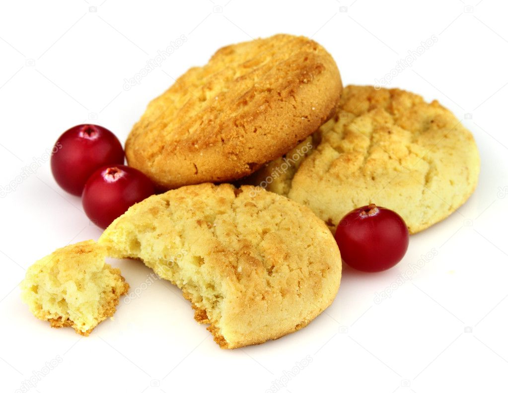 Cookies with cranberry