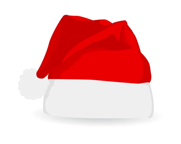 Illustrazione vettoriale del cappello rosso di Capodanno — Vettoriale Stock