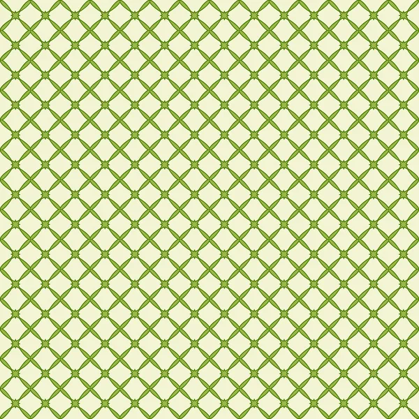 Vectorillustratie van een groene abstracte naadloze patroon. — Stockvector