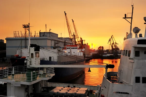 Одеський порт — стокове фото