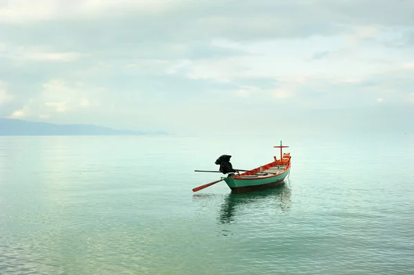 Традиционная лодка — стоковое фото