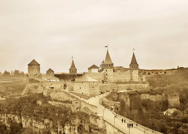 Castelo de Kamyanets-Podilsky — Fotografia de Stock