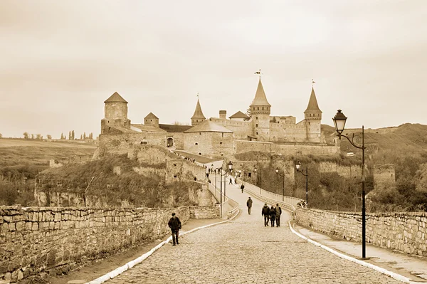 Каменец-Подольский замок — стоковое фото