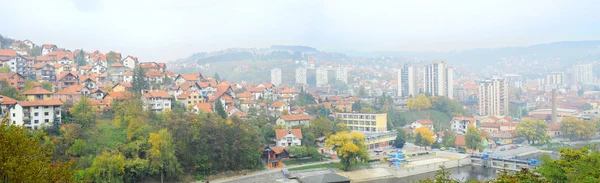 Uzice，塞尔维亚的全景 — 图库照片