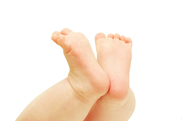 Pasgeboren baby voeten Rechtenvrije Stockafbeeldingen