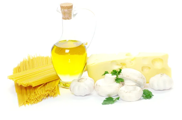 Food on white — Stock Photo, Image