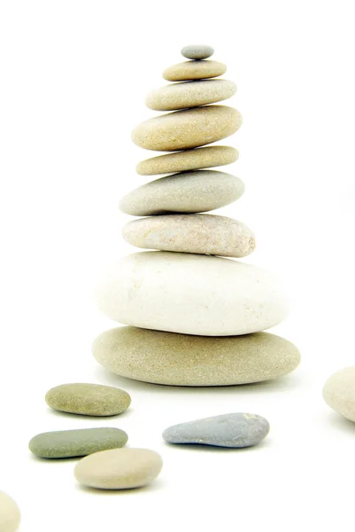 Сбалансированные камни — стоковое фото