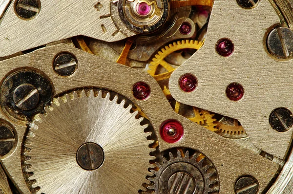 Clock mechanism — Stock Photo, Image